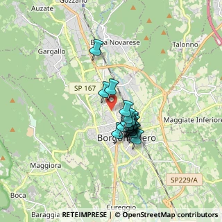 Mappa Via Kennedy, 28021 Borgomanero NO, Italia (1.12368)