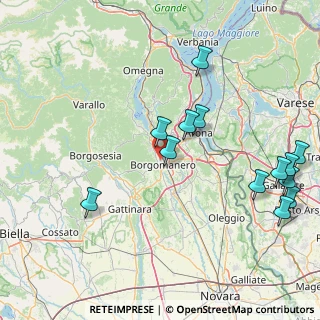 Mappa Via Kennedy, 28021 Borgomanero NO, Italia (19.03)