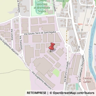Mappa Via B. Locatelli, 58, 24030 Brembate di Sopra, Bergamo (Lombardia)