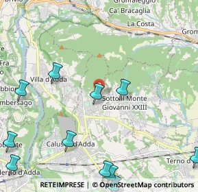 Mappa Via Lecchetto, 24030 Carvico BG, Italia (3.02818)