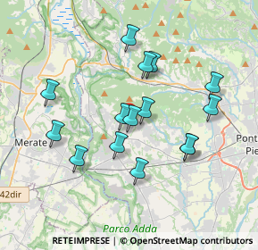 Mappa Via Lecchetto, 24030 Carvico BG, Italia (3.33333)