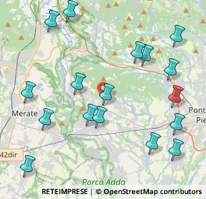 Mappa Via Lecchetto, 24030 Carvico BG, Italia (4.82176)