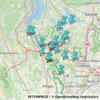 Mappa Via Veronese, 28053 Castelletto sopra Ticino NO, Italia (5.81471)
