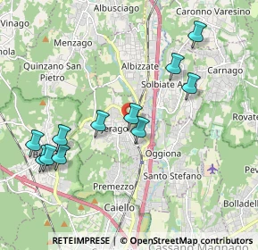 Mappa Viale Rajna, 21040 Jerago Con Orago VA, Italia (2.04364)
