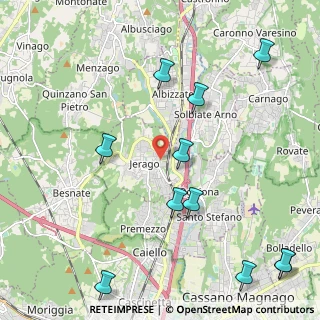 Mappa Via Rejna, 21040 Jerago Con Orago VA, Italia (2.70545)
