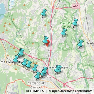 Mappa Via Rejna, 21040 Jerago Con Orago VA, Italia (5.2175)