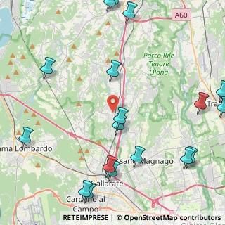 Mappa Via Rejna, 21040 Jerago Con Orago VA, Italia (6.176)