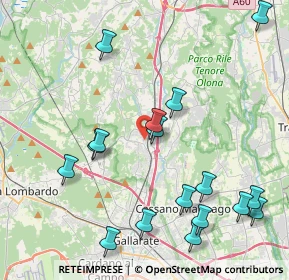 Mappa Viale Rajna, 21040 Jerago Con Orago VA, Italia (4.76176)