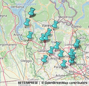 Mappa Viale Rajna, 21040 Jerago Con Orago VA, Italia (15.5895)