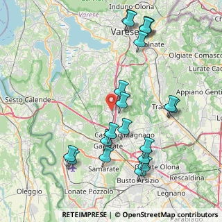Mappa Via Rejna, 21040 Jerago Con Orago VA, Italia (9.0475)