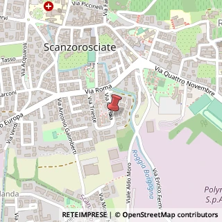 Mappa Via gorizia 13, 24020 Scanzorosciate, Bergamo (Lombardia)