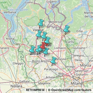 Mappa 21049 Tradate VA, Italia (9.25)