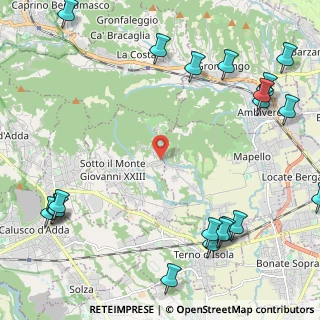 Mappa Via Botta, 24039 Sotto il Monte Giovanni XXIII BG, Italia (3.19)