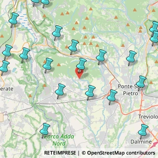 Mappa Via Botta, 24039 Sotto il Monte Giovanni XXIII BG, Italia (6.062)