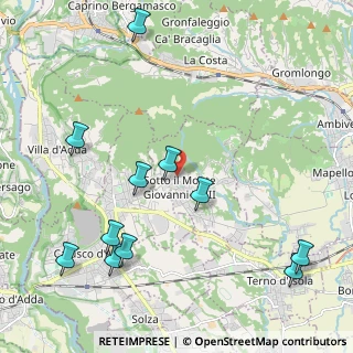 Mappa Via Cà Maitino, 24039 Sotto il Monte Giovanni XXIII BG, Italia (2.52818)
