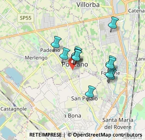Mappa Via E. Gastaldo, 31050 Ponzano Veneto TV, Italia (1.3175)