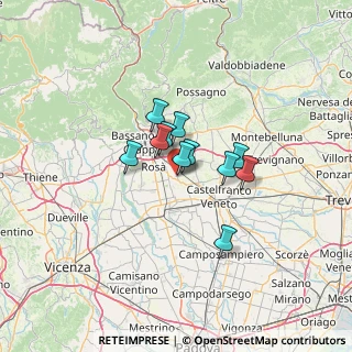 Mappa Via Pradaria, 36028 Rossano Veneto VI, Italia (8.03455)