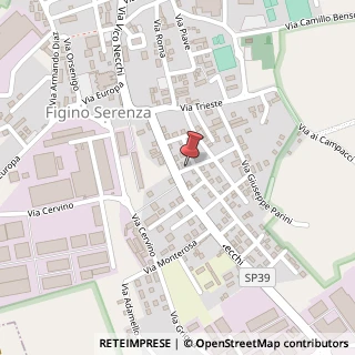 Mappa Via Ugo Foscolo, 1, 22060 Figino Serenza, Como (Lombardia)