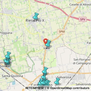 Mappa Via E. Toti, 31039 Riese Pio X TV, Italia (3.65471)