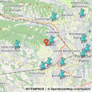 Mappa Via Madre Teresa di Calcutta, 24030 Mapello BG, Italia (2.75909)