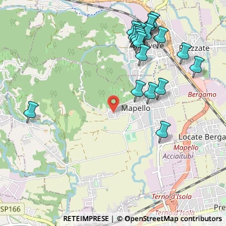 Mappa Via Madre Teresa di Calcutta, 24030 Mapello BG, Italia (1.2755)