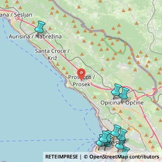 Mappa Località prosecco, 34151 Trieste TS, Italia (7.13727)