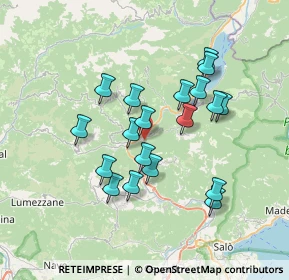 Mappa Via Gorgone, 25078 Vestone BS, Italia (6.24579)