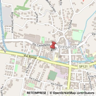 Mappa Piazza degli Autieri, 13, 36042 Breganze, Vicenza (Veneto)
