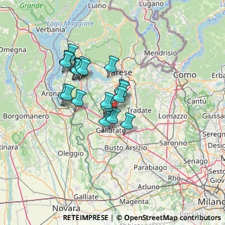 Mappa Via Dante, 21040 Jerago con Orago VA, Italia (10.921)