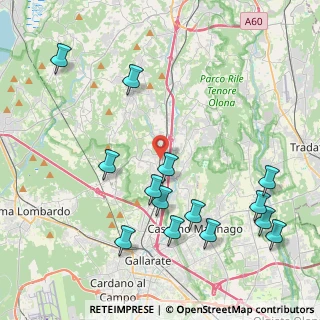 Mappa Via Dante, 21040 Jerago con Orago VA, Italia (4.80214)