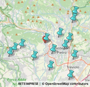 Mappa Via delle Fosse, 24030 Mapello BG, Italia (4.475)