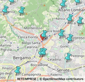 Mappa Via Calzecchi Onesti, 24124 Bergamo BG, Italia (2.84786)