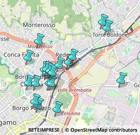 Mappa Via Calzecchi Onesti, 24124 Bergamo BG, Italia (0.971)