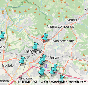 Mappa Via Calzecchi Onesti, 24124 Bergamo BG, Italia (5.13545)