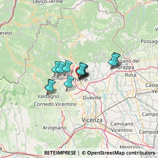 Mappa Via S. Maria Maddalena, 36016 Thiene VI, Italia (7.92786)