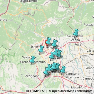 Mappa Via S. Maria Maddalena, 36016 Thiene VI, Italia (14.80263)