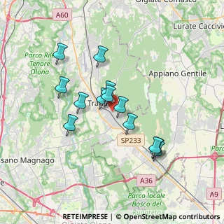 Mappa Piazzale Roma, 21100 Varese VA, Italia (3.03615)