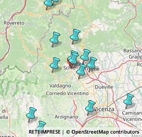 Mappa Via Venezia civico, 36015 Schio VI, Italia (15.84643)