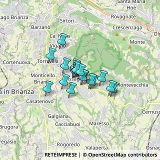 Mappa Via Giuseppe Garibaldi, 23873 Missaglia LC, Italia (0.9165)