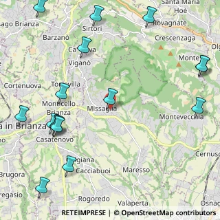 Mappa Via Giuseppe Garibaldi, 23873 Missaglia LC, Italia (2.95813)