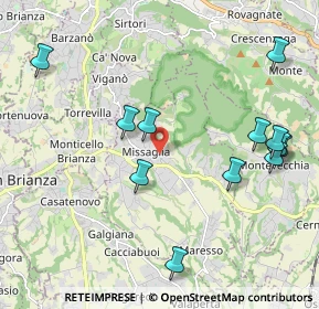 Mappa Via Giuseppe Garibaldi, 23873 Missaglia LC, Italia (2.305)