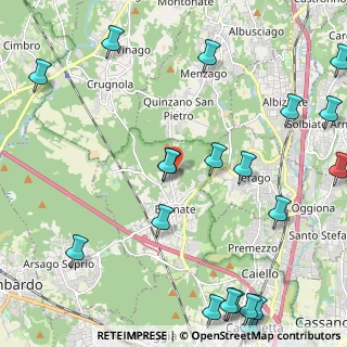 Mappa Via Arianna, 21010 Besnate VA, Italia (3.053)