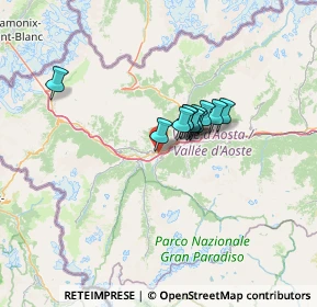 Mappa Località Seez, 11010 Saint-pierre AO, Italia (8.02455)