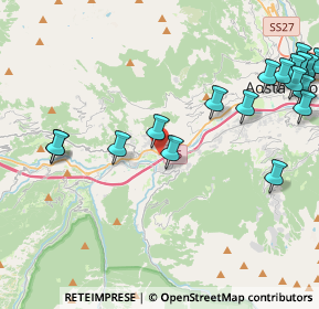 Mappa Località Seez, 11010 Saint-pierre AO, Italia (5.61737)