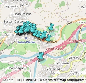 Mappa Località Seez, 11010 Saint-pierre AO, Italia (0.40357)