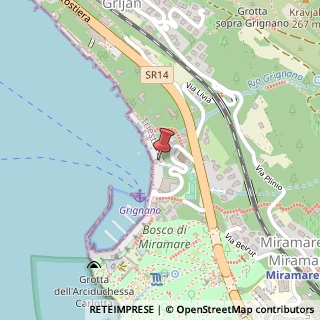 Mappa Riva Massimiliano e Carlotta, 11, 34151 Trieste, Trieste (Friuli-Venezia Giulia)