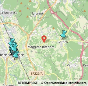 Mappa Corso Giuseppe Garibaldi, 28013 Gattico NO, Italia (2.896)