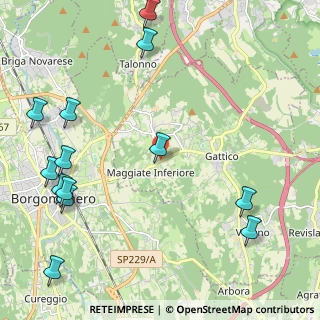 Mappa Corso Giuseppe Garibaldi, 28013 Gattico NO, Italia (2.91231)