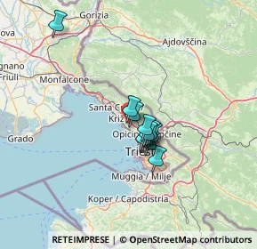 Mappa SP1 43-13, 34151 Trieste TS, Italia (8.37909)