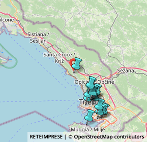 Mappa SP1 43-13, 34151 Trieste TS, Italia (8.03933)